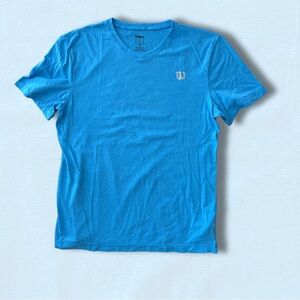 Wilson Men's Vibrant Blue Short Sleeve Tee